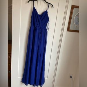 Long royal blue formal/ prom dress